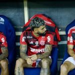 Banco e poucos minutos: Gabigol em situação inédita antes de Flamengo x Atlético