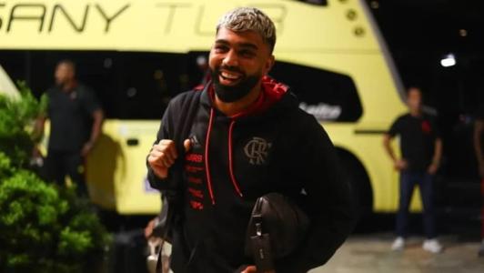 Gabigol causou polêmica com post parabenizando o Flamengo