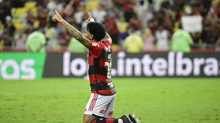 Gabigol chegou a 30 gols na Copa Libertadores