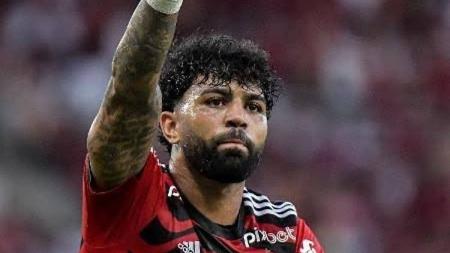 Gabigol deixou sua marca na goleada do Flamengo