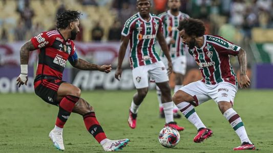 Gabigol, do Flamengo, e Marcelo, do Fluminense, estarão de lados opostos nesta noite