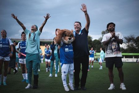 Gabigol e Byanca Brasil são expoentes dos times masculinos e femininos do Cruzeiro