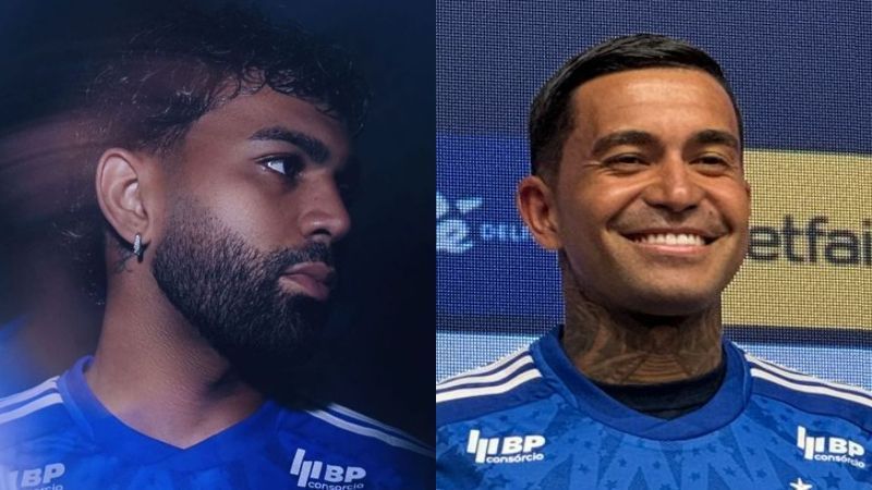 Reforços do Cruzeiro, Dudu e Gabigol quase foram trocados em 2024; relembre