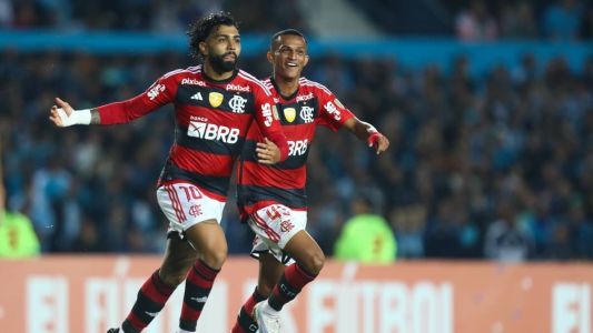 Gabigol, do Flamengo, na Libertadores 2023