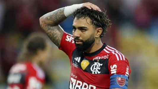 Gabigol não teve boa atuação no empate com o Internacional