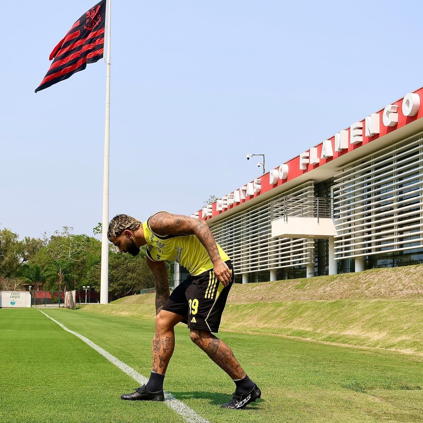 Flamengo x Peñarol: exames não apontam lesão, mas Gabigol será desfalque