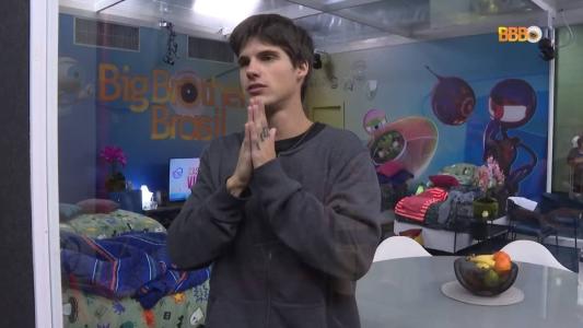 Gabriel avisa que entrará no programa para jogar e alfineta o adversário