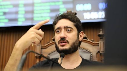 Gabriel Azevedo prestou depoimento em delegacia da Polícia Civil nesta quarta (11)