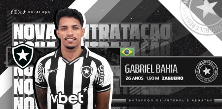 Gabriel Bahia é o novo jogador do Botafogo