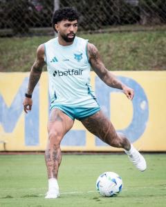 Gabriel Barbosa, o Gabigol, afirma que clássico de domingo será partida difícil