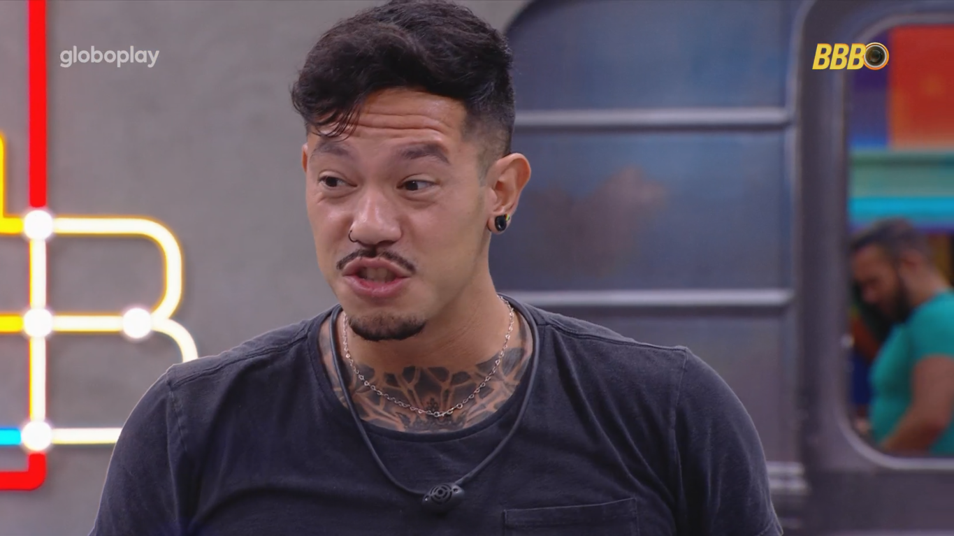Maike e Gabriel falam em 'destruir' Diego Hypolito no BBB 25: 'engolir ele'