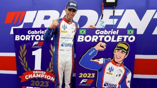 Gabriel Bortoleto conquistou título da Fórmula 3