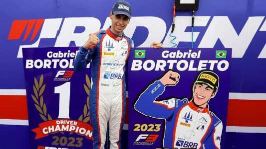 Gabriel Bortoleto conquistou título da Fórmula 3