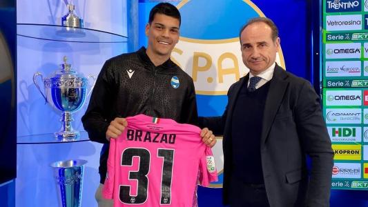 Gabriel Brazão esteve emprestado ao SPAL, da Itália, na última temporada europeia