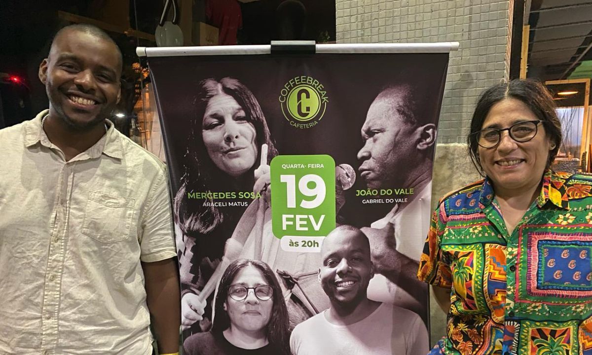 “Estrela, Estrela”: Juiz de Fora recebe espetáculo que celebra Mercedes Sosa e João do Vale