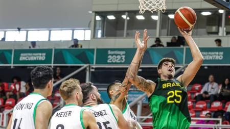 Gabriel Jaú foi o principal pontuador do Brasil na vitória sobre o México