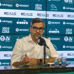 Gabriel Lima é apresentado no Coritiba e faz comparação com o Cruzeiro