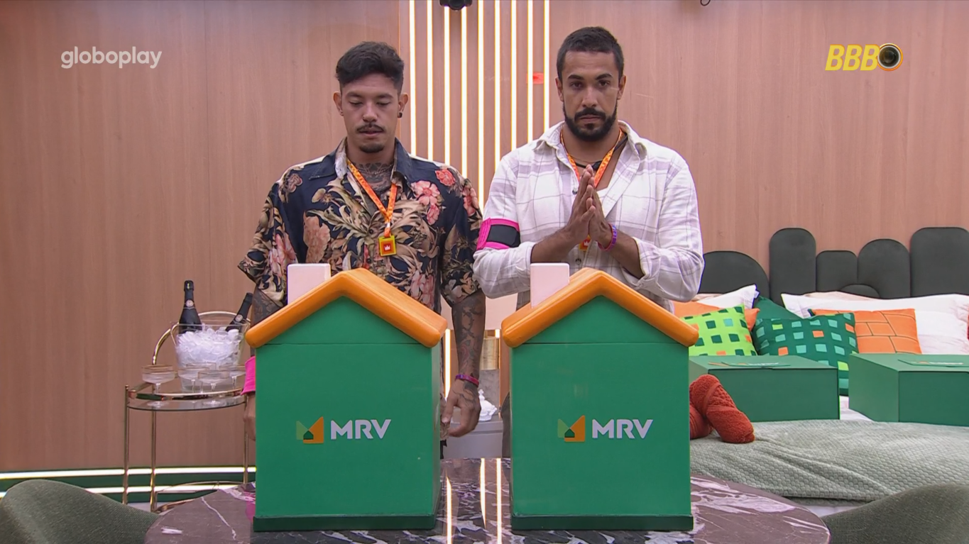 BBB 25: Maike ou Gabriel? Veja qual líder ganhou o apartamento de R$ 260 mil