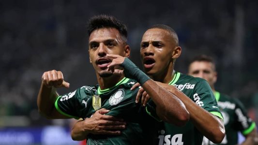 Gabriel Menino marcou o primeiro gol do Palmeiras e deu início à reação contra o Tombense