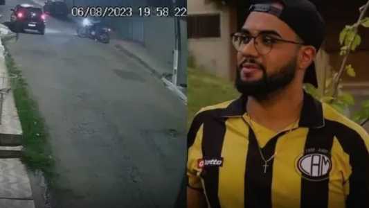 Gabriel não dirigia o carro e foi assassinado à queima roupa