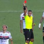 Gabriel Neves é expulso contra Fluminense e desfalca São Paulo