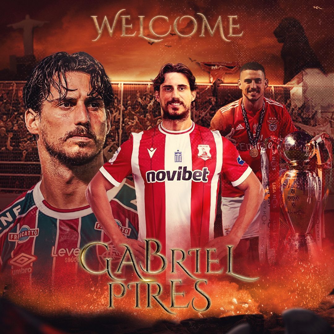 Gabriel Pires rescinde com o Fluminense e é anunciado por clube grego