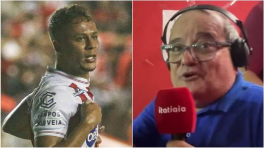 Gabriel Santiago tem dez centímetros a mais que o narrador Pequetito