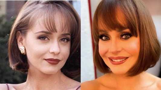 Gabriela Spanic em 'A Usurpadora' e atualmente