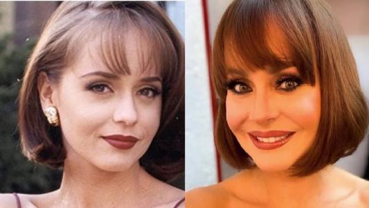 Gabriela Spanic em 'A Usurpadora' e atualmente