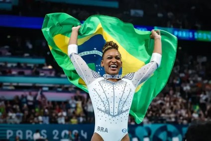 Rebeca Andrade, ginasta brasileira multimedalhista