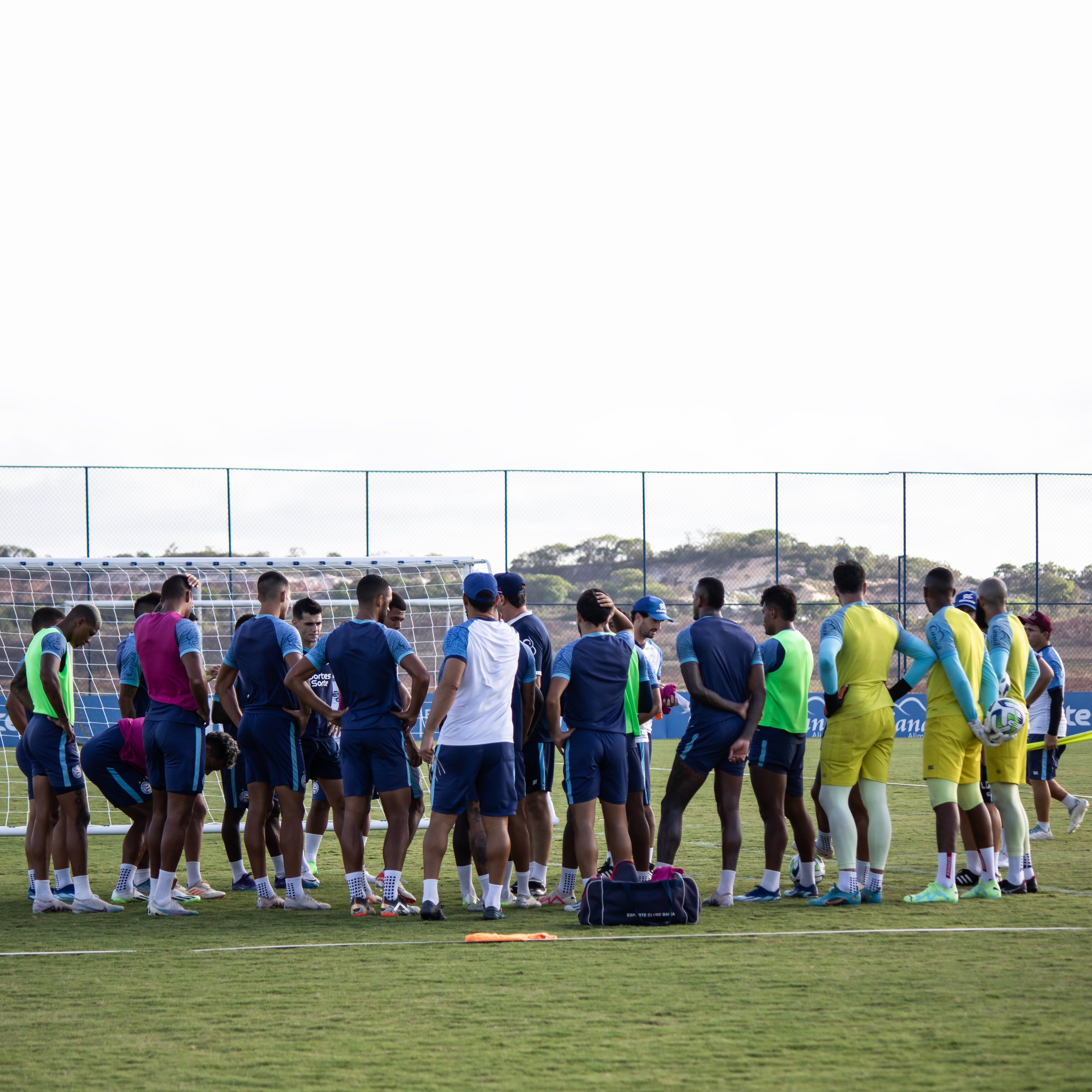 Bahia encerra a preparação para enfrentar o Atlético; veja a possível escalação