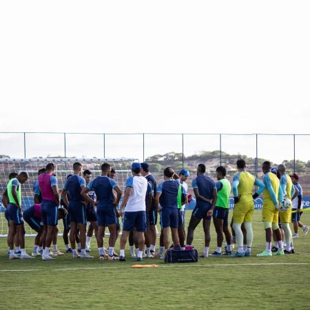 Bahia encerrou a preparação para enfrentar o Atlético
