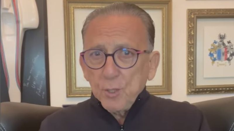 Galvão Bueno faz comentário sobre episódio envolvendo Dudu, Cruzeiro e Palmeiras