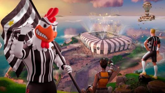 Galo Doido em aparição no Fortnite