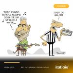 Charge do Duke: Atlético é o time do 'sábado à noite' no Brasileiro