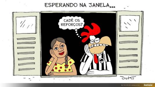 Galo 'espera na janela' por contratações para segunda metade do ano