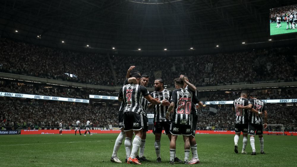 Atlético quebra recorde de público na Arena MRV em jogo contra o Corinthians