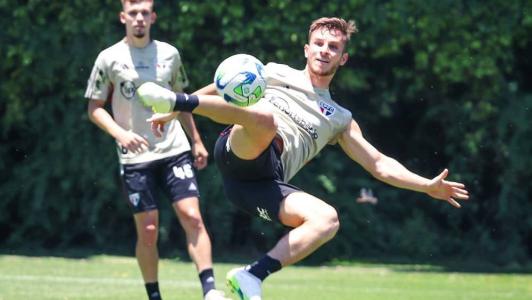 Galoppo evolui em recuperação, e São Paulo treina de olho no Bragantino