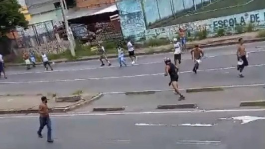 Briga entre Galoucura e