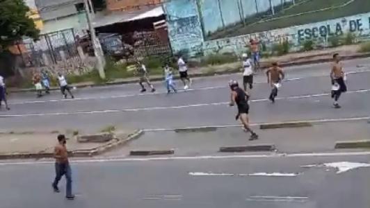 Briga entre Galoucura e