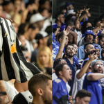 Levantamento mostra queda de médias de público de Atlético e Cruzeiro no Brasileirão