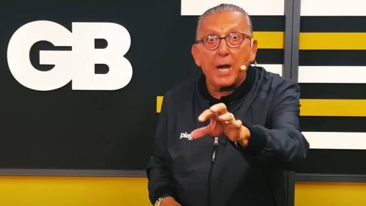 Galvão Bueno durante programa nesta segunda-feira (19)
