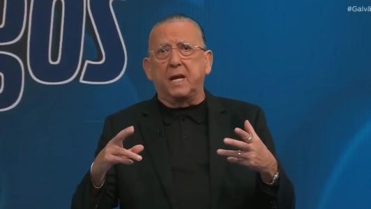 O narrador Galvão Bueno