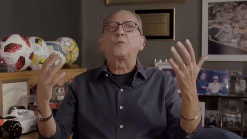 Galvão Bueno reage à vitória de Leclerc e revela desejo envolvendo Fórmula 1