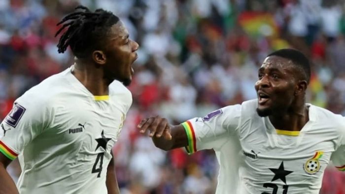 Gana venceu a partida e somou os três primeiros pontos na Copa do Mundo