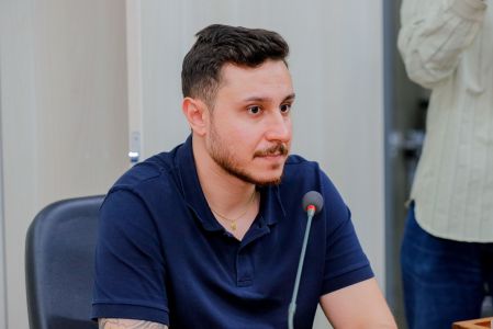 Lucas Ganem (Podemos) foi eleito para o primeiro mandato como vereador de BH em 2024.