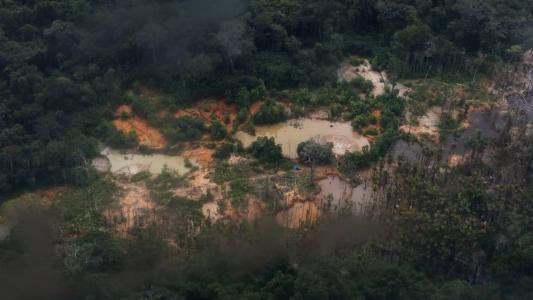 Garimpo em Terra Indígena Yanomami