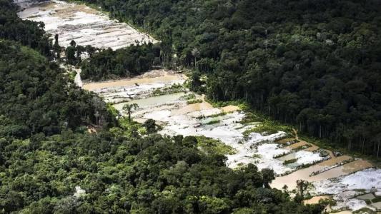 Garimpos ilegais foram destruídos em operação