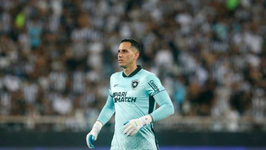 Gatito Fernández em ação pelo Botafogo pela Copa Sul-Americana