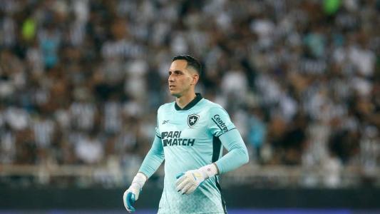 Gatito Fernández em ação pelo Botafogo pela Copa Sul-Americana